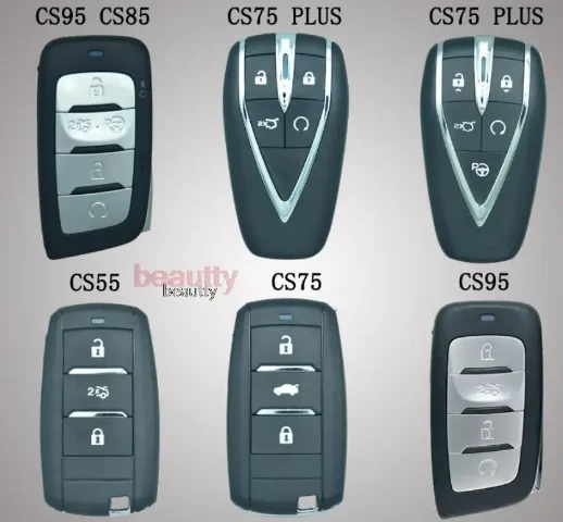 Remote control key assembly for Changan CS75 CS55 CS85 CS95 CS75 PLUS