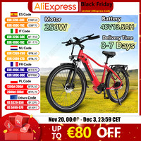 KOOLUX X3 Electric Bike 250W Powerful Motor 48V13.5AH Lithium Battery Electric Bike 26 inch Tires Adult Mountain Riding E-bike