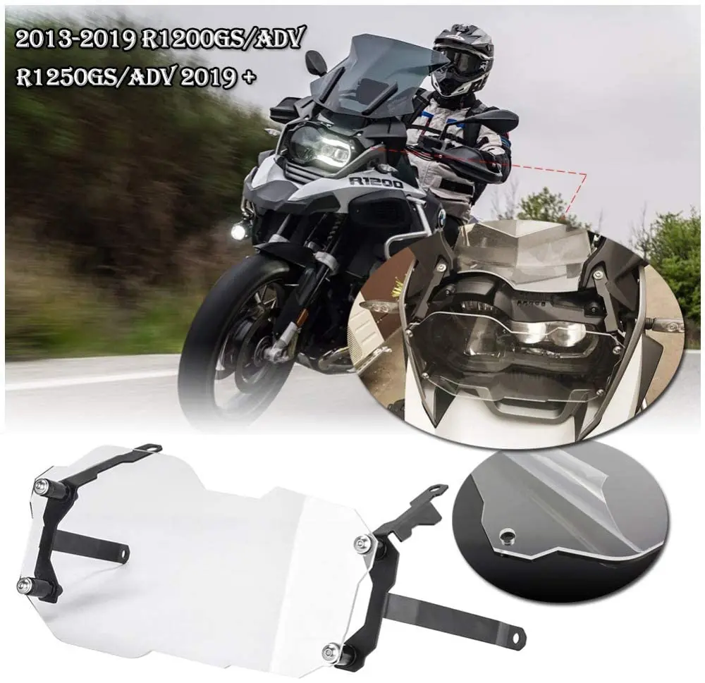 Headlight Guard for BMW R1200GS Adventure LC ADV 2013-2019 R 1200 GS Lens Cover Protector 2019-2020 R1250GS Accessories Motor