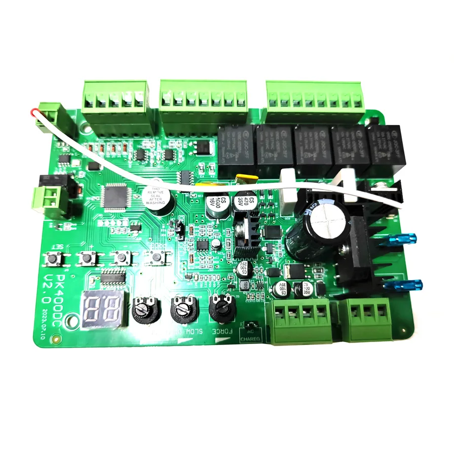 24VDC motor use only  pk400DC Swing gate opener control board card plate