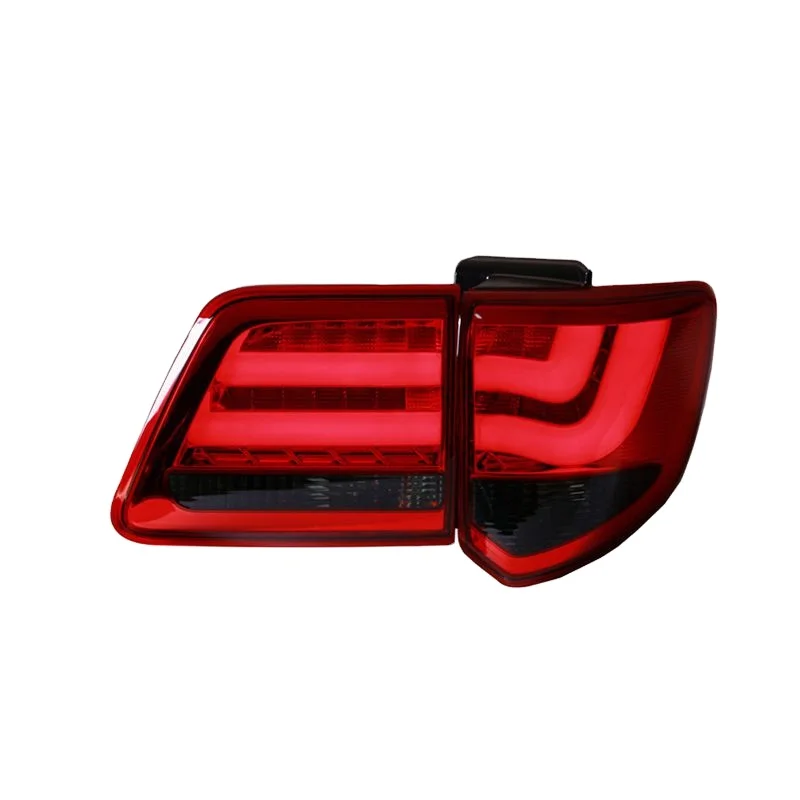 

VLAND Manufacture Accessory For Car Tail Lamp For Fortuner 2012 2013 2014 2015 LED Taillight With LED DRL Plug And Play