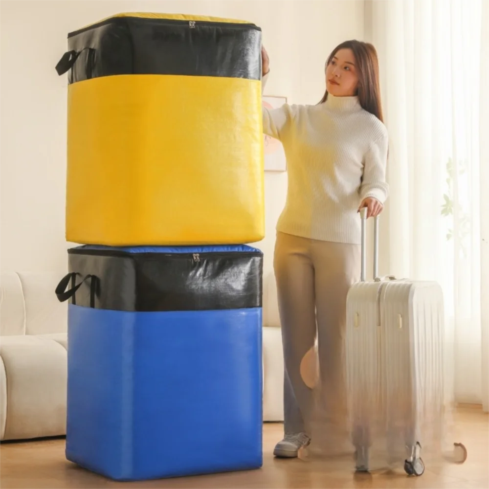 Large Capacity Moving Package Bag Multifunctional Waterproof Luggage Packing Bag Durable Moisture-proof