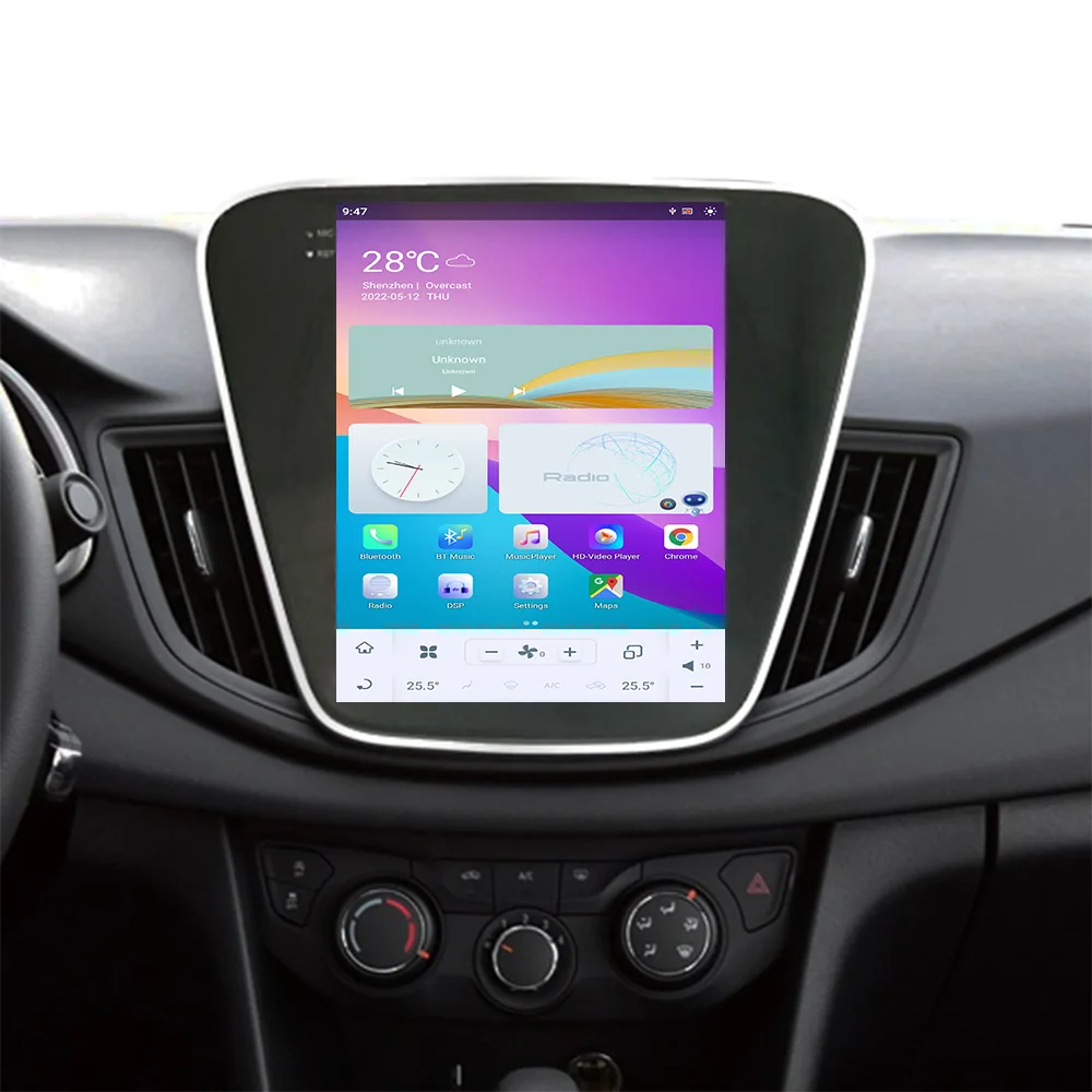 Android 13.0 Car Radio For Chevrolet Cavalier 2016-2018 Stereo Multimedia Player GSP Navigation Carplay Tape Recorder Head Unit