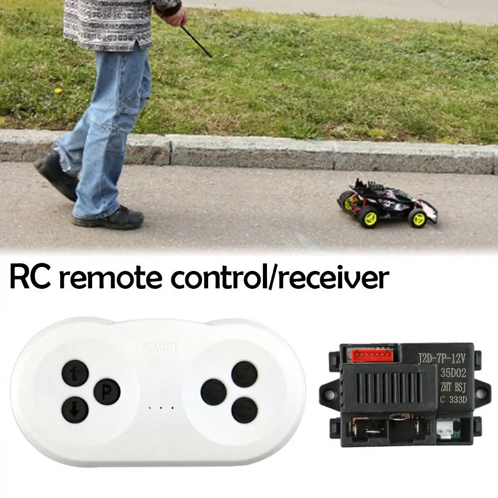 J2D-7P-12V Children's Electric Car Receiver 2.4G Bluetooth 6V/12V Controller Smooth Start Riding Toy Controller