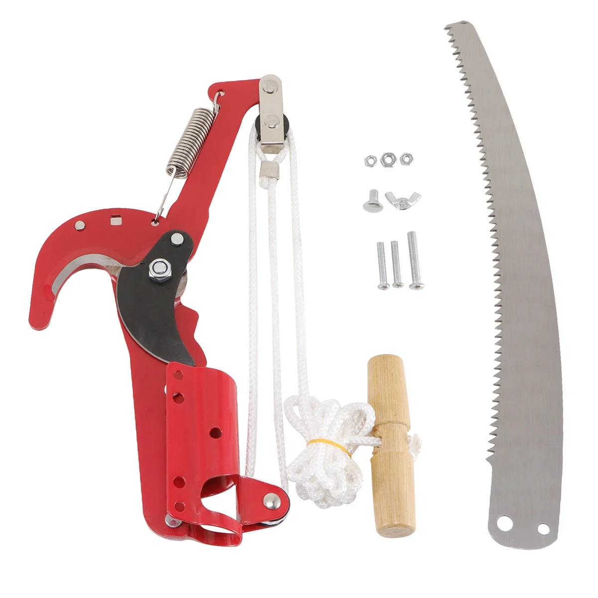 

1Pcs Pruning Shears Steel Garden Trimmer Tree Branch Scissors Portable Fruit Tree Cutter Gardening Accessories Sharp Blades