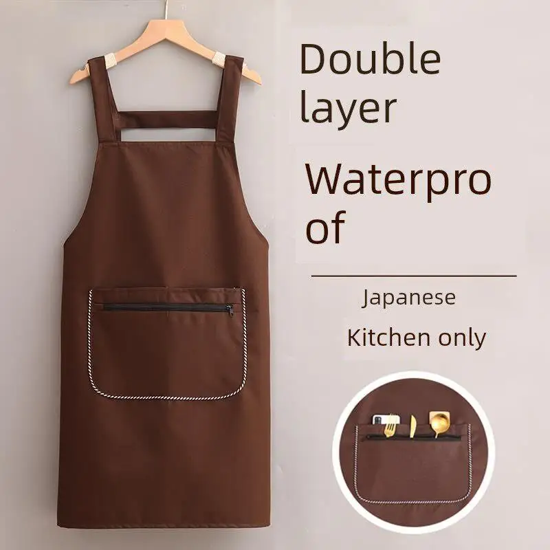 young-style-waterproof-oil-proof-kitchen-apron-new-2024-cooking-cover-up-advanced-feel-young-working-waist-apron-home-use