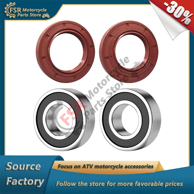 FRONT WHEEL HUB BEARING & SEAL(FLUORORUBBER) KIT,FOR BMW R 1200 GS R1200GS ADV,P/N:36318548335 36318561708 36318561709