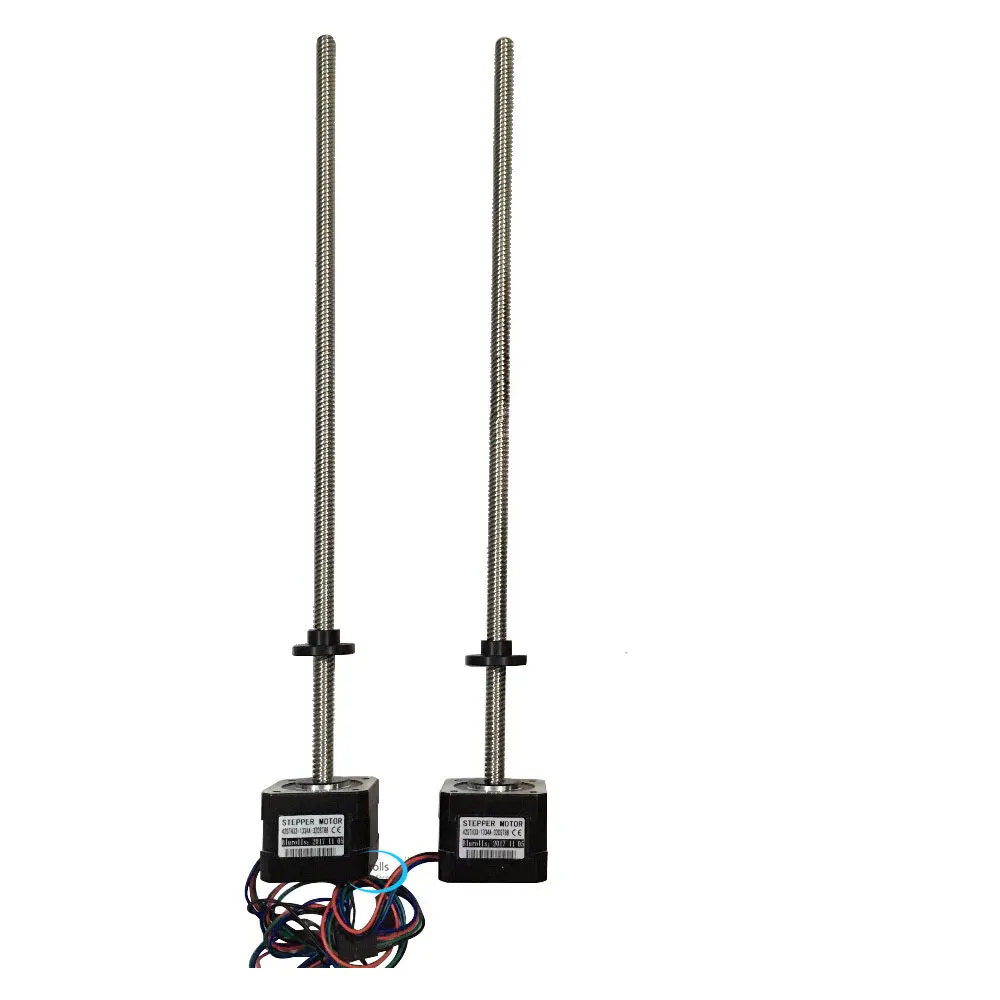 

Reprap Prusa I3 MK3S 3D-принтер 320 м L Мотор Zstepper с трапециевидным двигателем ходового винта Комплект двигателей ходового винта для 3D-принтера MK3