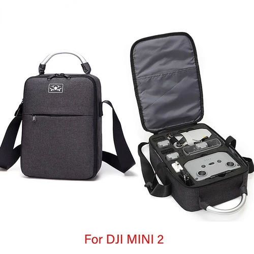 Imagen 2 del producto Bolso de hombro portátil DJI Mini 2 SE, bolsa de almacenamiento, bolso para Dron, caja de transporte al aire libre, funda para accesorios para Dron DJI Mini 2