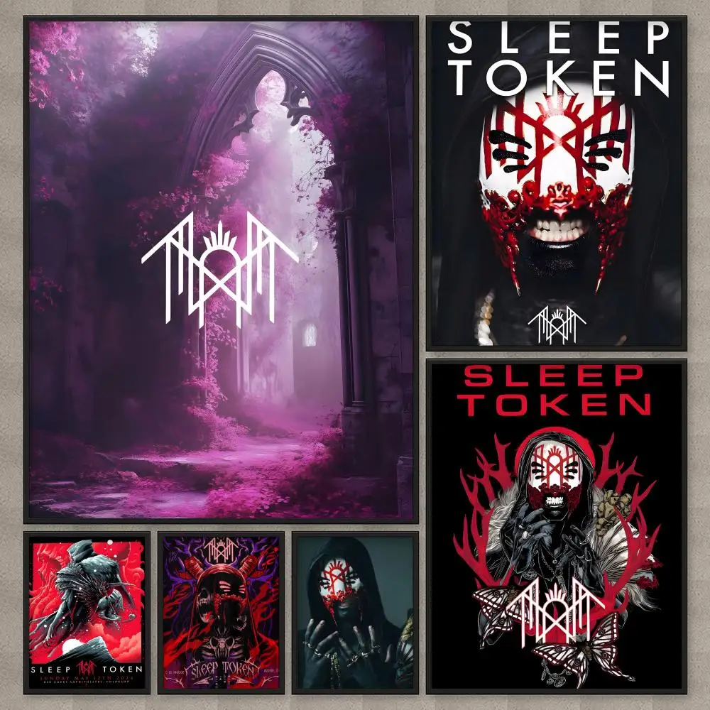 Band S-Sleep Token Even In Arcadia Poster HD Room Decor Home Decoration Interior Wall Art Printing Waterproof Garage Party Room