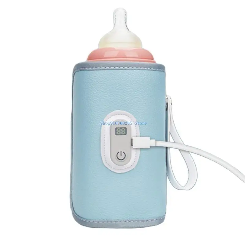 K9FF Adjustaed Babyvoedingsfles Isolatiehoes Verwarmingstas Reis essentieel