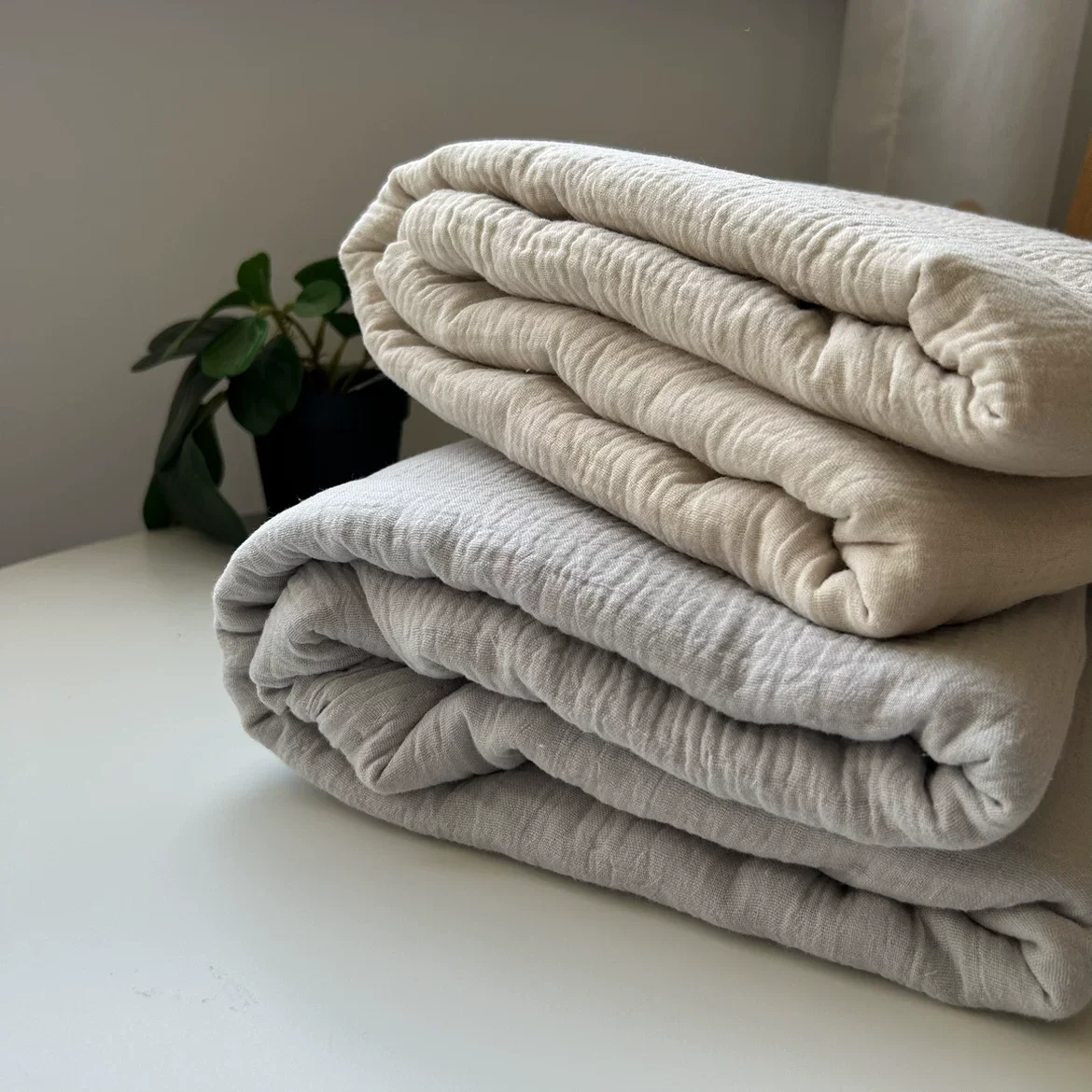 6 Layer Cotton Gauze Blanket Multipurpose Baby Bath Towel Waffle Texture Soft Children's Throw Blanket Without Fluorescent Color