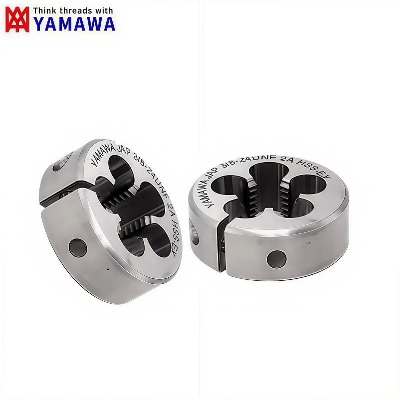 1PCS Japan YAMAWA HSSE Left Hand Adjustable Round Die Thread Stainless Steel M2 M3 M4 M5 M6 M8 M10 M12-M16 LH
