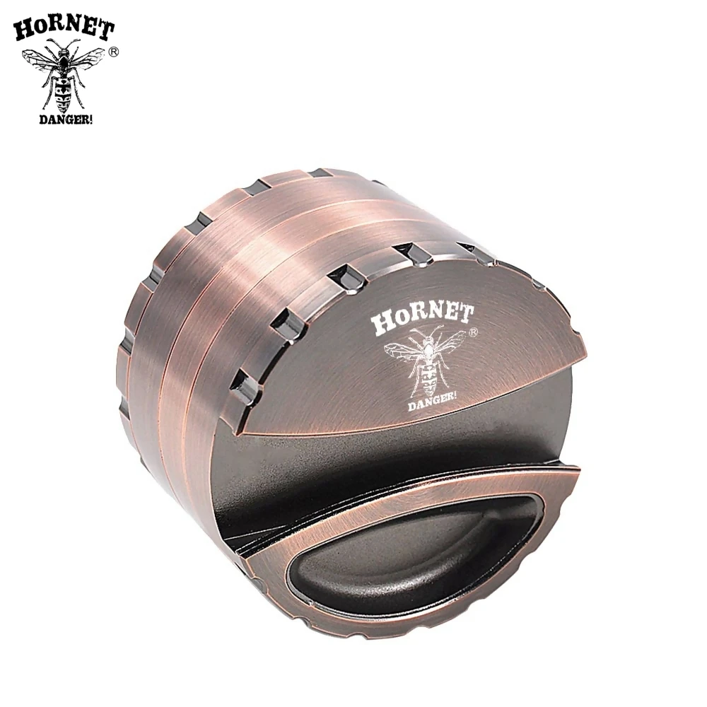 HORNET Heavy Zinc Alloy Grinder 80 MM 4 Parts   Grinders  With 78MM Rolling  Holder