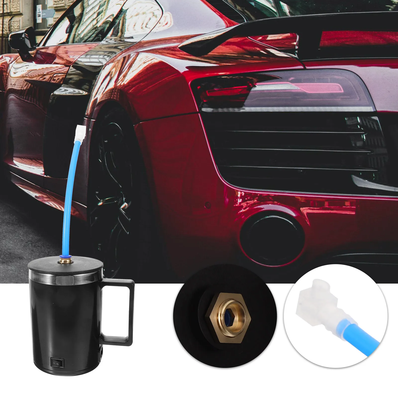 

1Set Headlight Restoration Kit 110V Atomizing Cup Leakproof Nozzle Car Head Light Repair Tool Auto Headlight Renovation