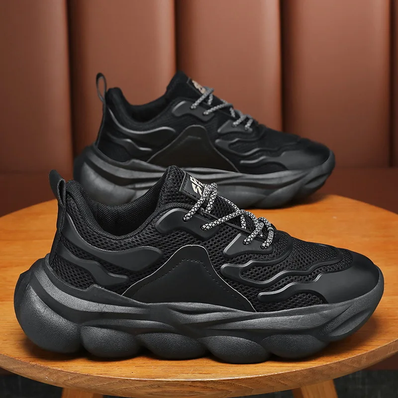 Men Shoes Summer Walking Shoe Waterproof Casual Sneakers Non-slip Wear-resistant Running Shoes Breathable Lightweight image 3