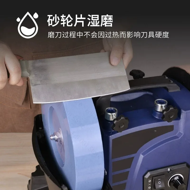 Electric Wet Sharpener Bench Grinder for Commercial Knife Scissor Sharpening