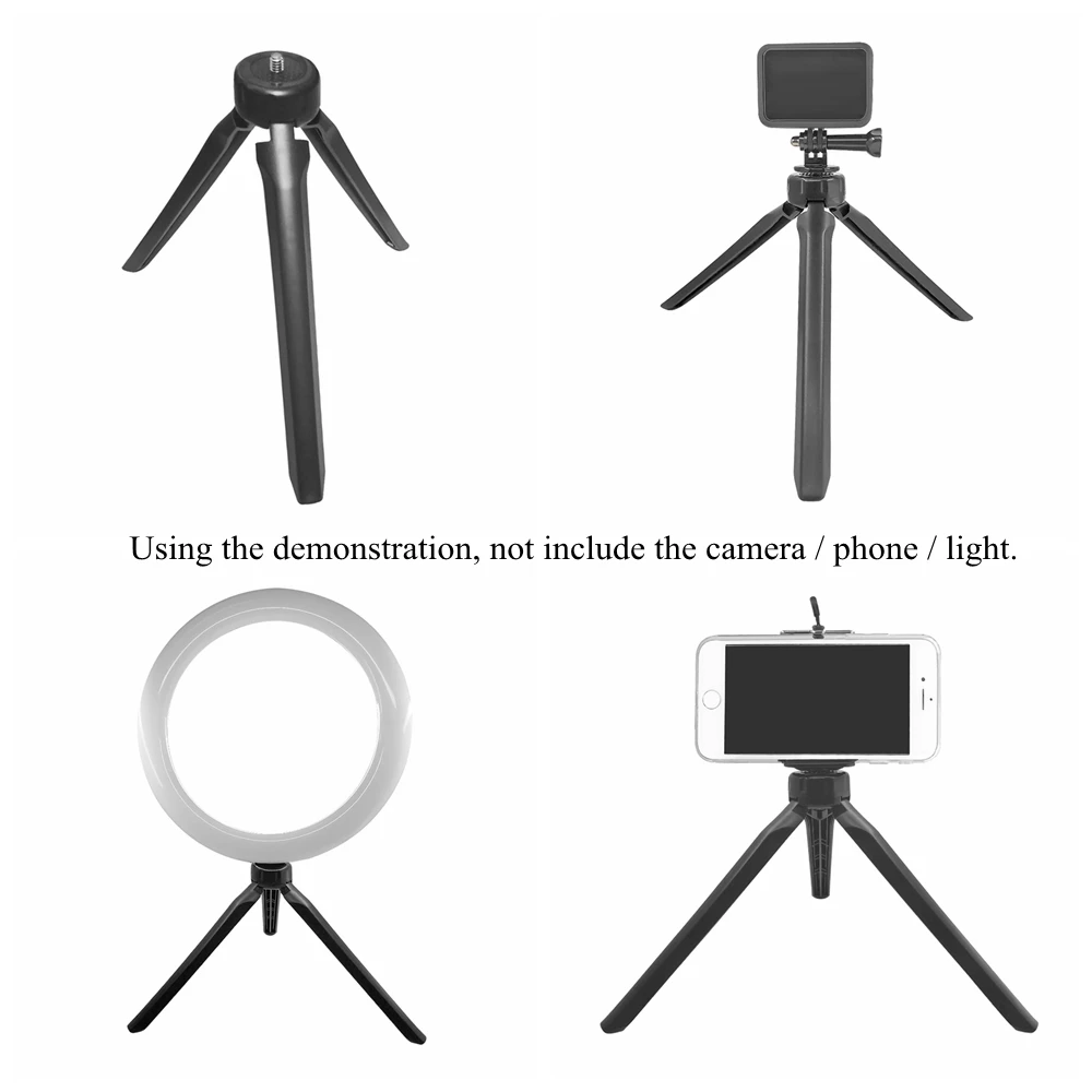 Mini Flexible Tripod for Smartphone Video Tripod Stand Handle Grip for Pocket Gimbal Fit for GoPro 9 8 7 6 5 4