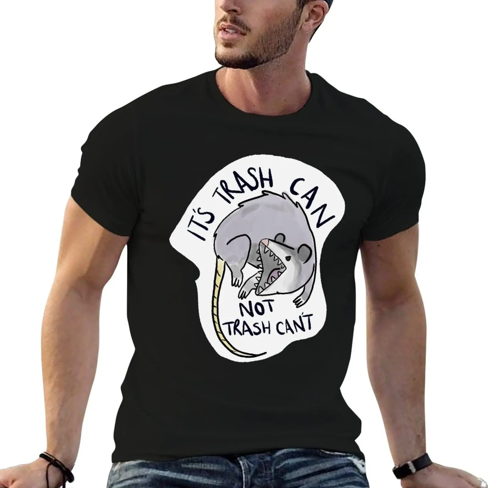 

Trash can, not cannot T-Shirt t shirts for man graphic tees t shirt man plain man tshirt T-Shirt