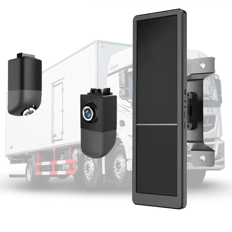 Blind Spot Monitoring System Truck Camera DVR HD 1080p 145 Wide-Angle Night View for Large-Scale Engineering