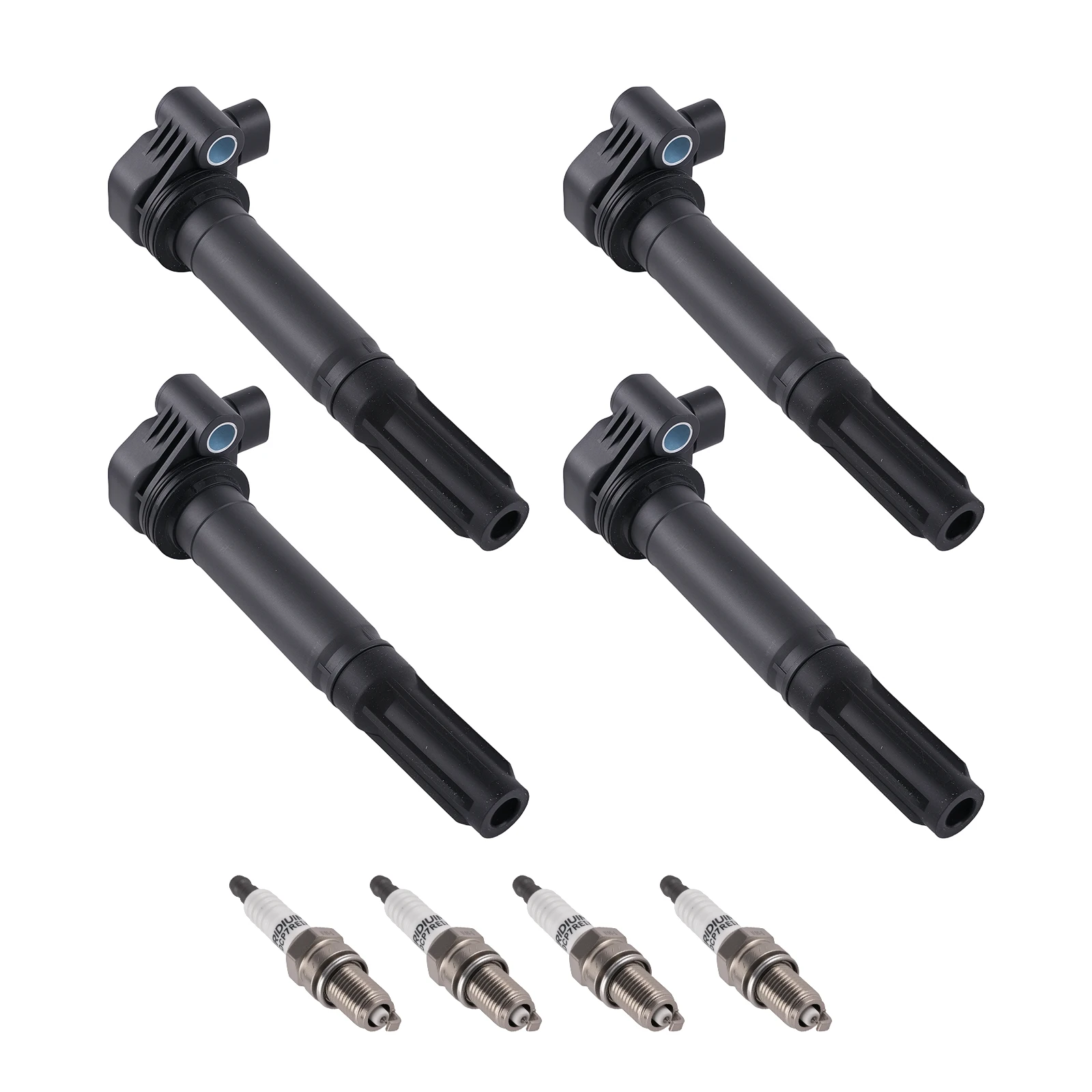 

Complet Ignition Coil Spark Plug Kit UF649 for Fiat 500 1.4L 2012-2017