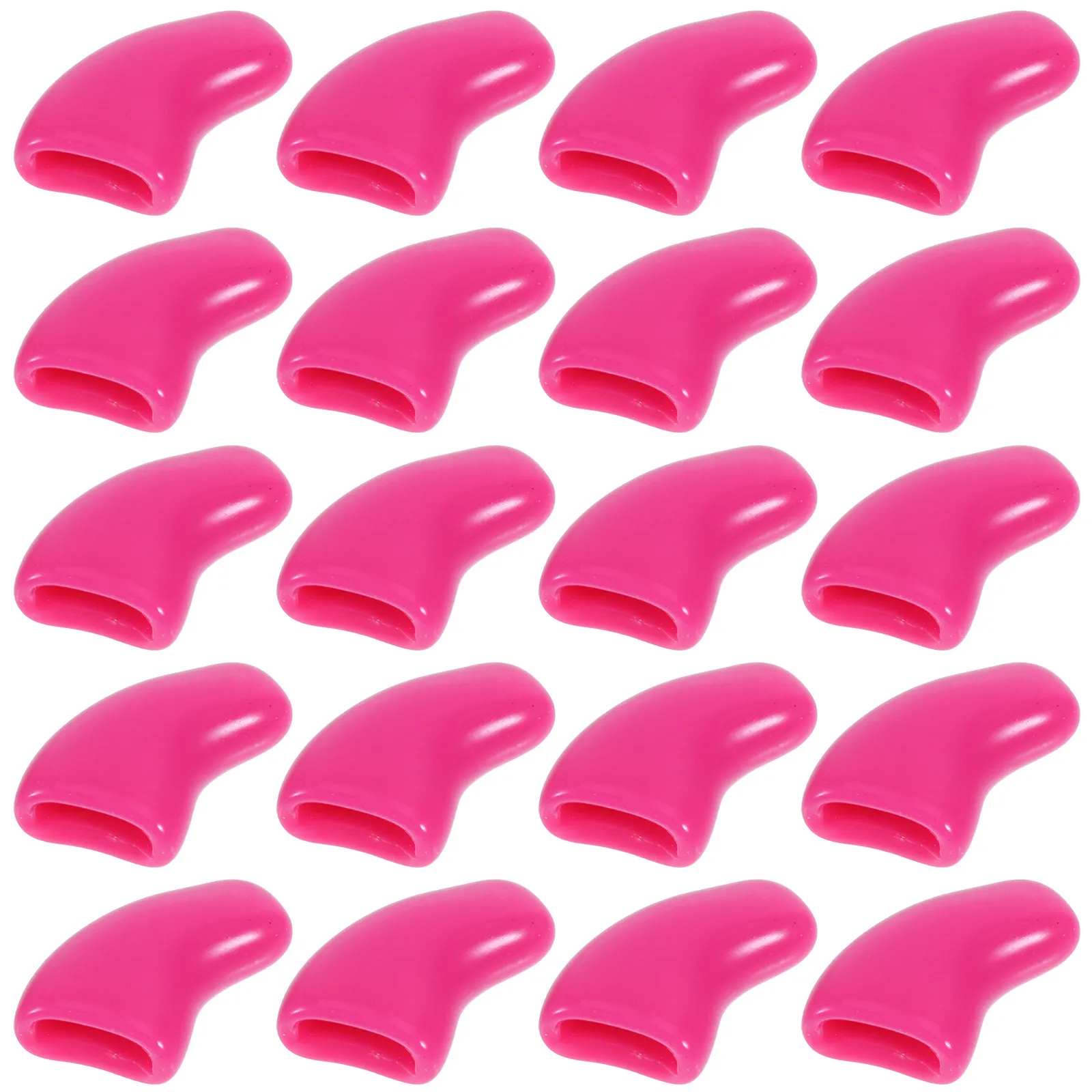 20Pcs Cat Nail Caps Soft Silicone Claw Covers for Cats Kitten Grooming Supplies Scratch Protection Furniture Safe Pet Nail