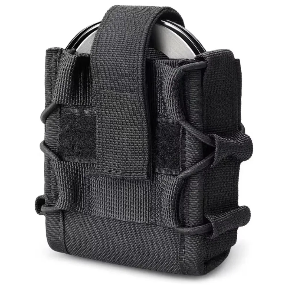 Molle Handcuff Holster Handcuff Pouch for Duty Belt/Vest Handcuffs Case Fit Asp/Hinged/Chain/Folding Rigid Handcuffs