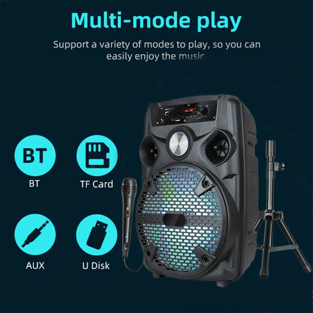 1100W Portable Bluetooth Party Speaker 8\