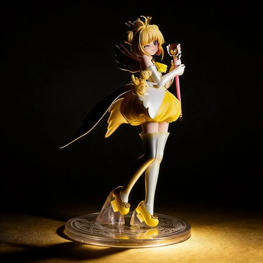 

Cute Cardcaptor Sakura Kinomoto Sakura Model 22CM Collectible Anime Collection Gift for Fans