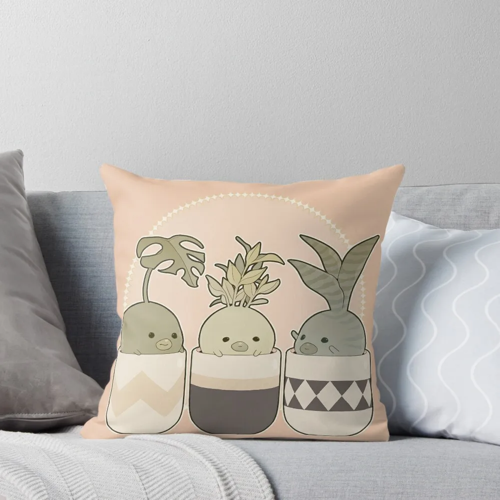 

Korpokkur Saplings Throw Pillow luxury home accessories Cushion Covers For Living Room Christmas Pillowcase Pillow Decor pillow