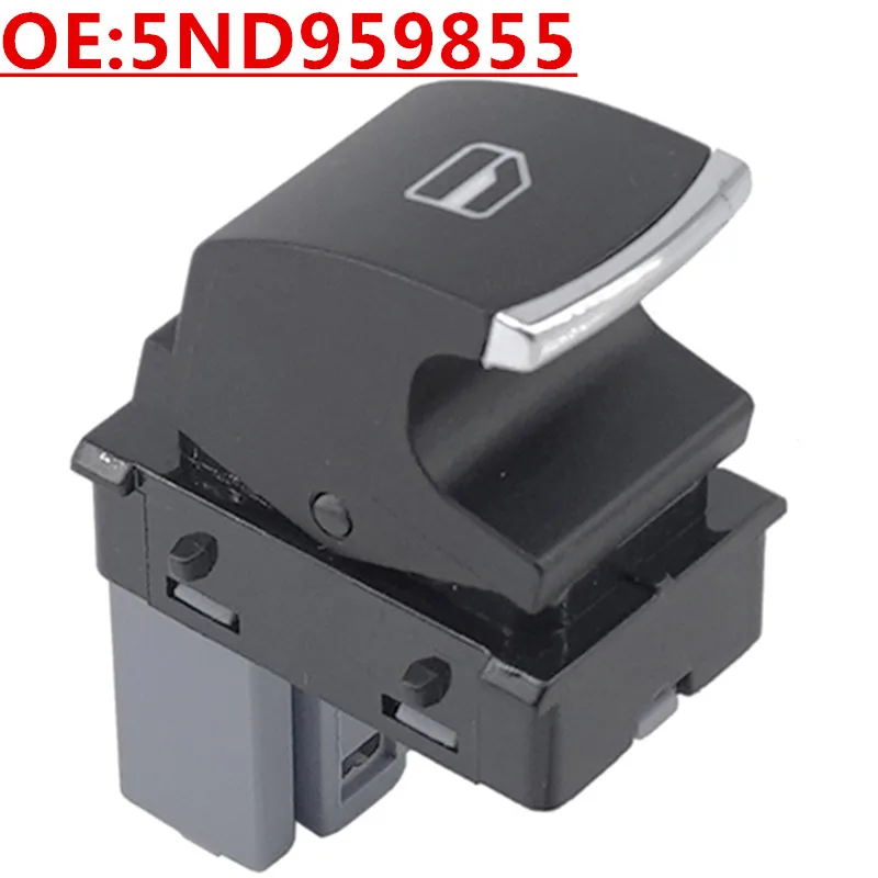 

OE:5ND959855 Power Window Master Control Single Switch For Vw Golf/Passat B5