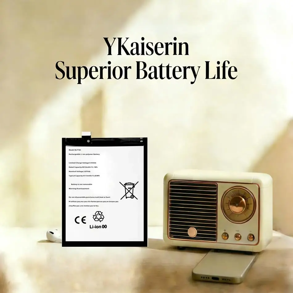 

Надежная батарея для мобильного телефона BLP785 для Oneplus Nord Z 5G AC2001 AC2003 One Plus 1+ 4115 мАч