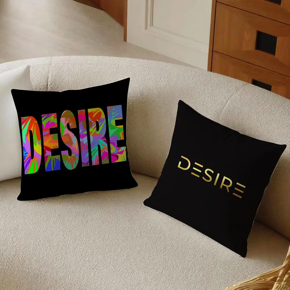 Passionate Intense Secret Desire Cushion Cover Sofa Home Decor Living Room Accessory Holiday House Cushion Shell