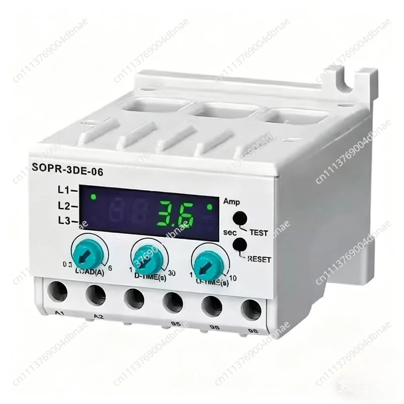 SOPR-3DE-6A 30A 60A 120A Digital Current Protection Relay N Type 220V220V