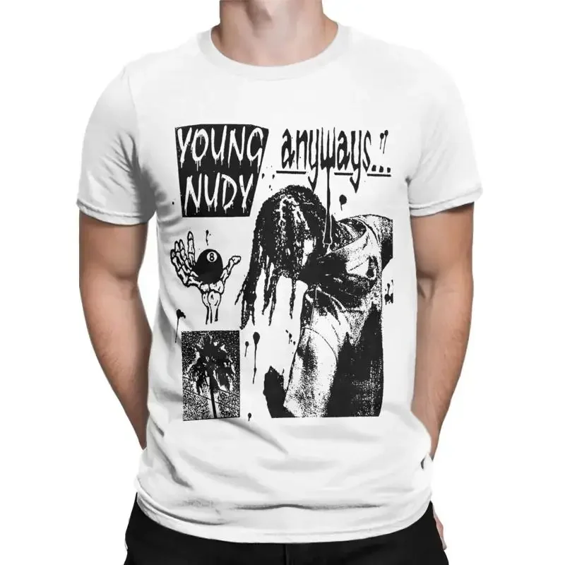 Rap Young Nudy Hip Hop Rapper T Shirt Apparel For Cotton Funny