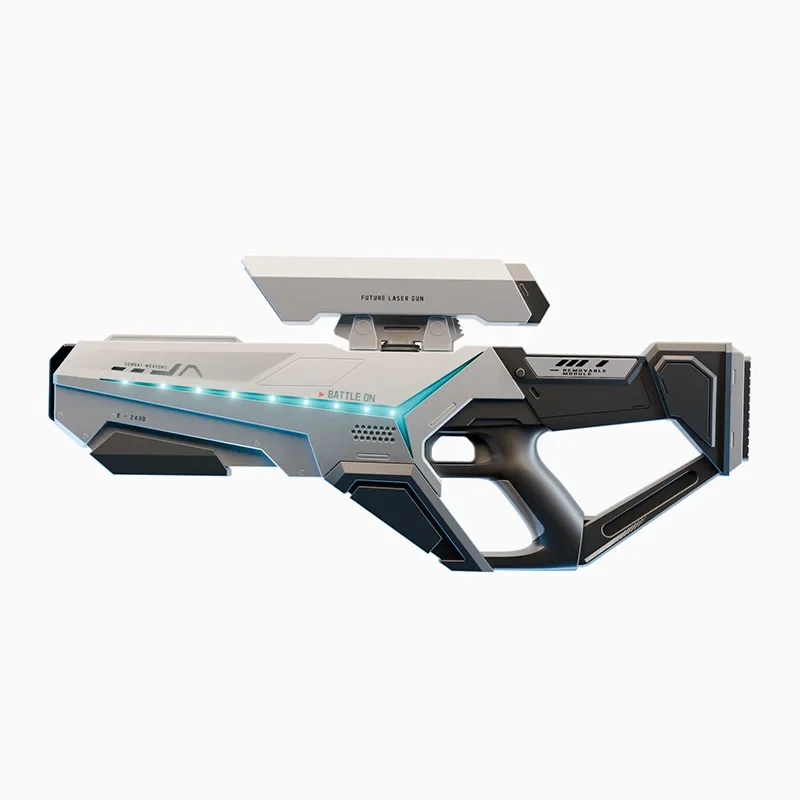 

Electric Water Gun Toys Upgrade Saft Materials Continuous LED Water Pistol Spray Blaster Pool Outdoor Toys for Boys Adult Gifts