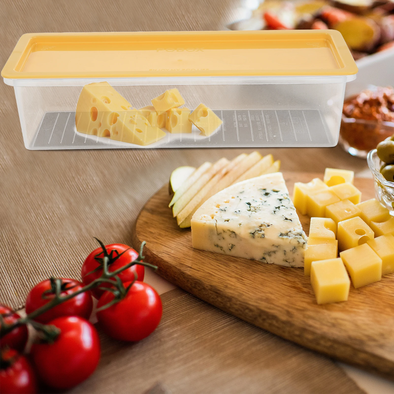 

Noodle Storage Box Pasta Containers Airtight Spaghetti Microwave Pantry ganizer Food Preservation Kitchen Storage