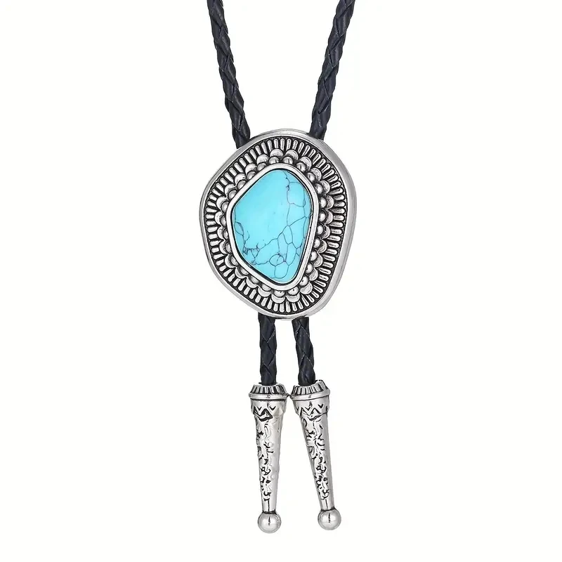 Fashion irregular graphic bolo tie