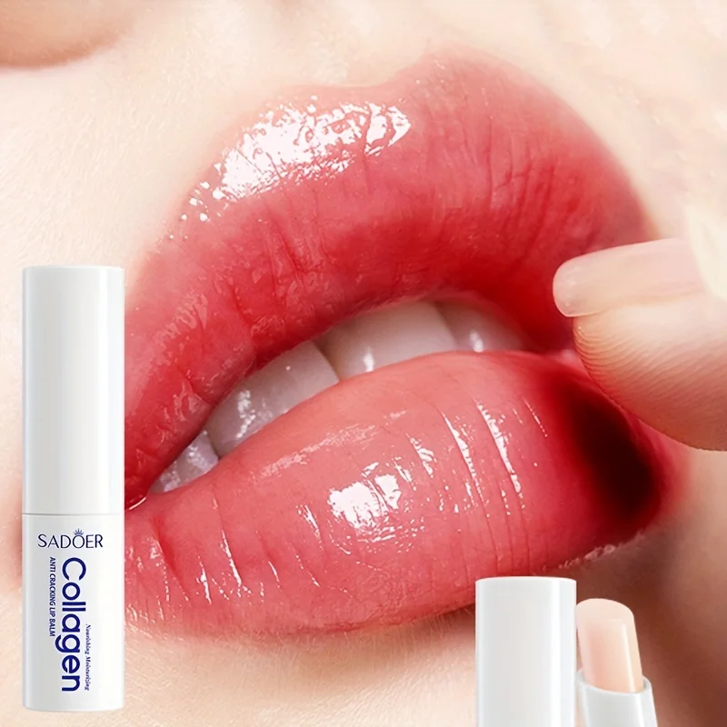 Collagen Lip Balm - Long-lasting moisturizing and nourishing lip care for autumn and winter, gentle texture