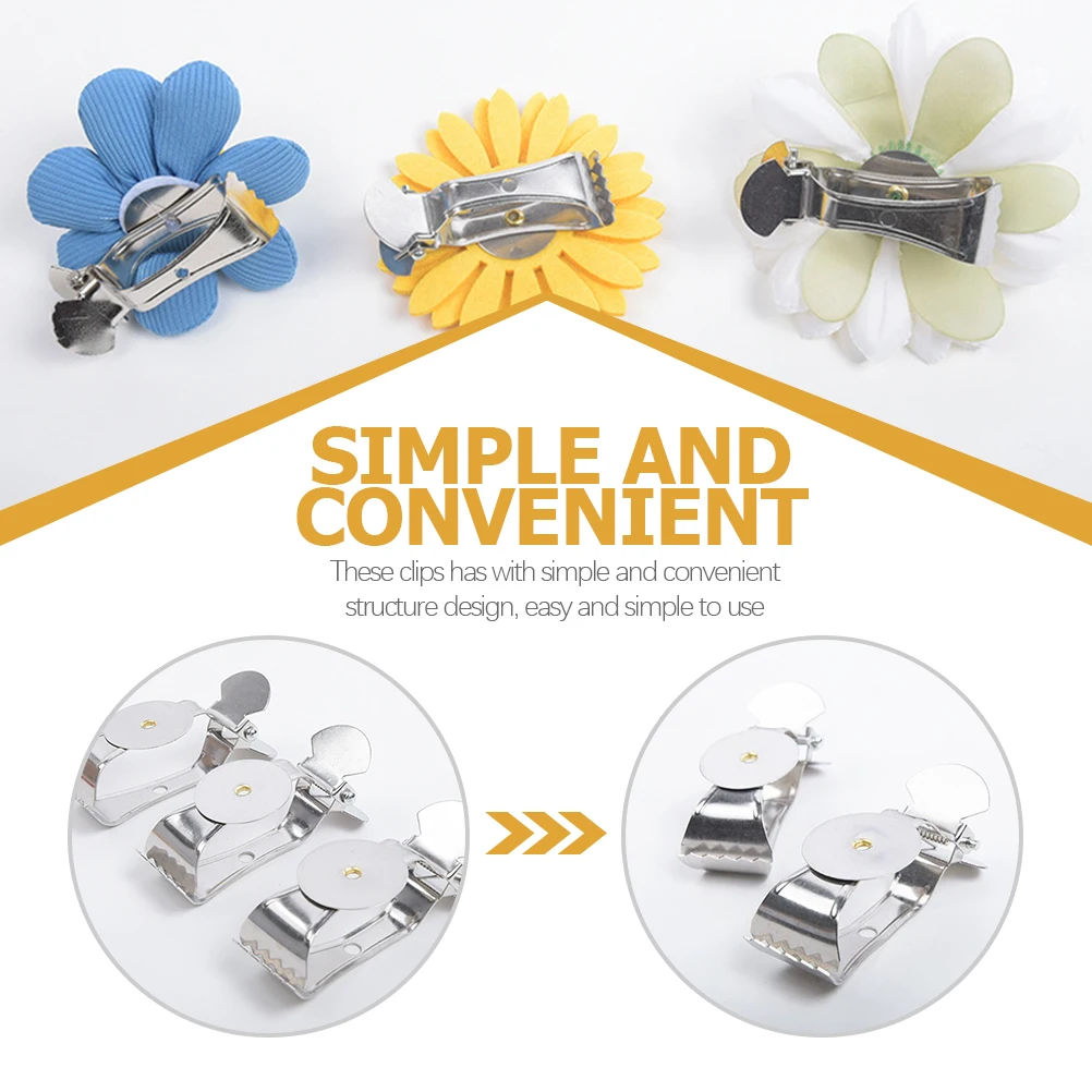 

8pcs Curtain Clips Tieback Holders Drapery Clamp Bindings Thickened Spring Stainless Steel Iron Non-Damaging Easy