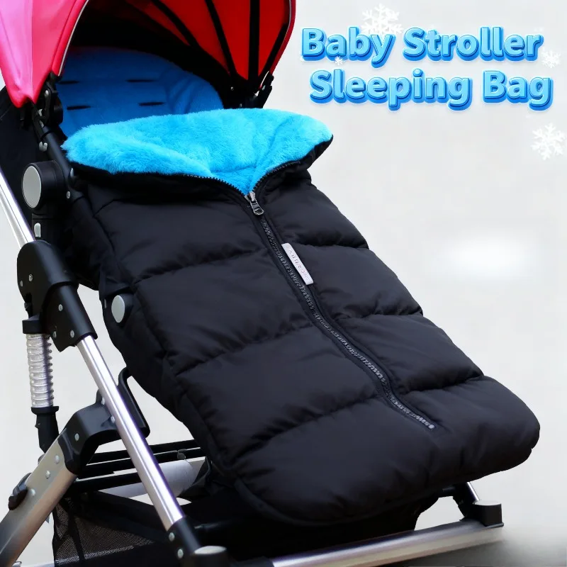 

Универсальный утолщенный ветрозащитный и теплый чехол для ног для детского автокресла на осень и зиму