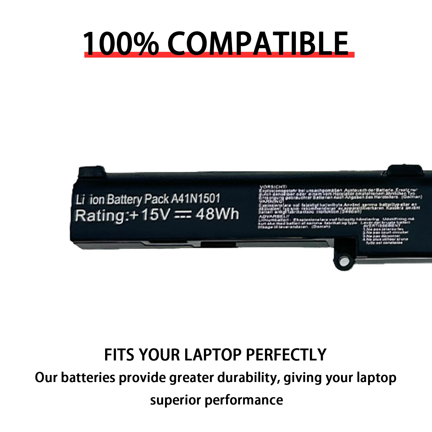 NEW A41N1501  LaptopBattery for ASUS GL752JW GL752 GL752VL GL752VW N552 N552V N552VW N752 N752V N752VW N752VX A41LK9H L41LK2H