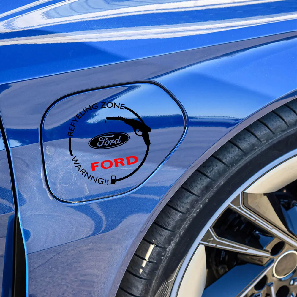 

Виниловая пленка-наклейка для автомобиля Ford, наклейки на крышку топливного бака, аксессуар для Ford Escape Edge Mk3 STRACING Mondeo Taurus Fusion Mustang Focus