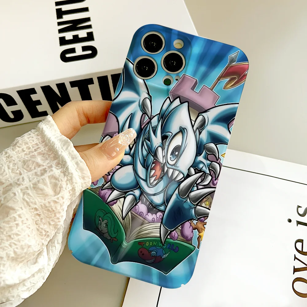 مغامرة أنيمي Y-Yu-G-Gi-O-Oh جراب هاتف FUNDA آيفون 17 16 15 14 13 12 11 Plus Pro Max Mini لامع HD غطاء صلب فيلم #2