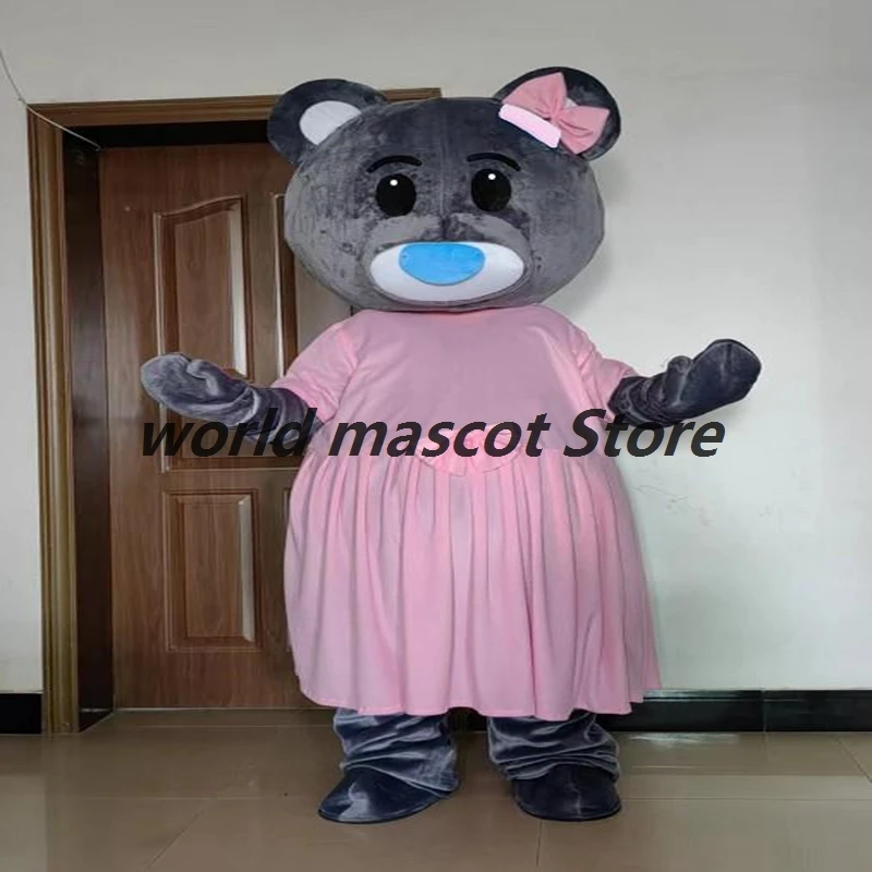 

Cute Teddy bears Mascot Costumes For Wedding Cartoon Cosplay Costumes Birthday Character Party Maskote theme Anime Carnival Part