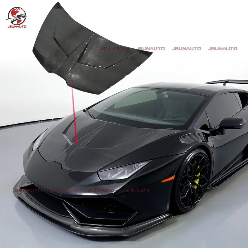

Передний капот из углеродного волокна в стиле 1016. для Lamborghini Huracan LP610 LP580 2014-2024. Полная сменная крышка багажника.