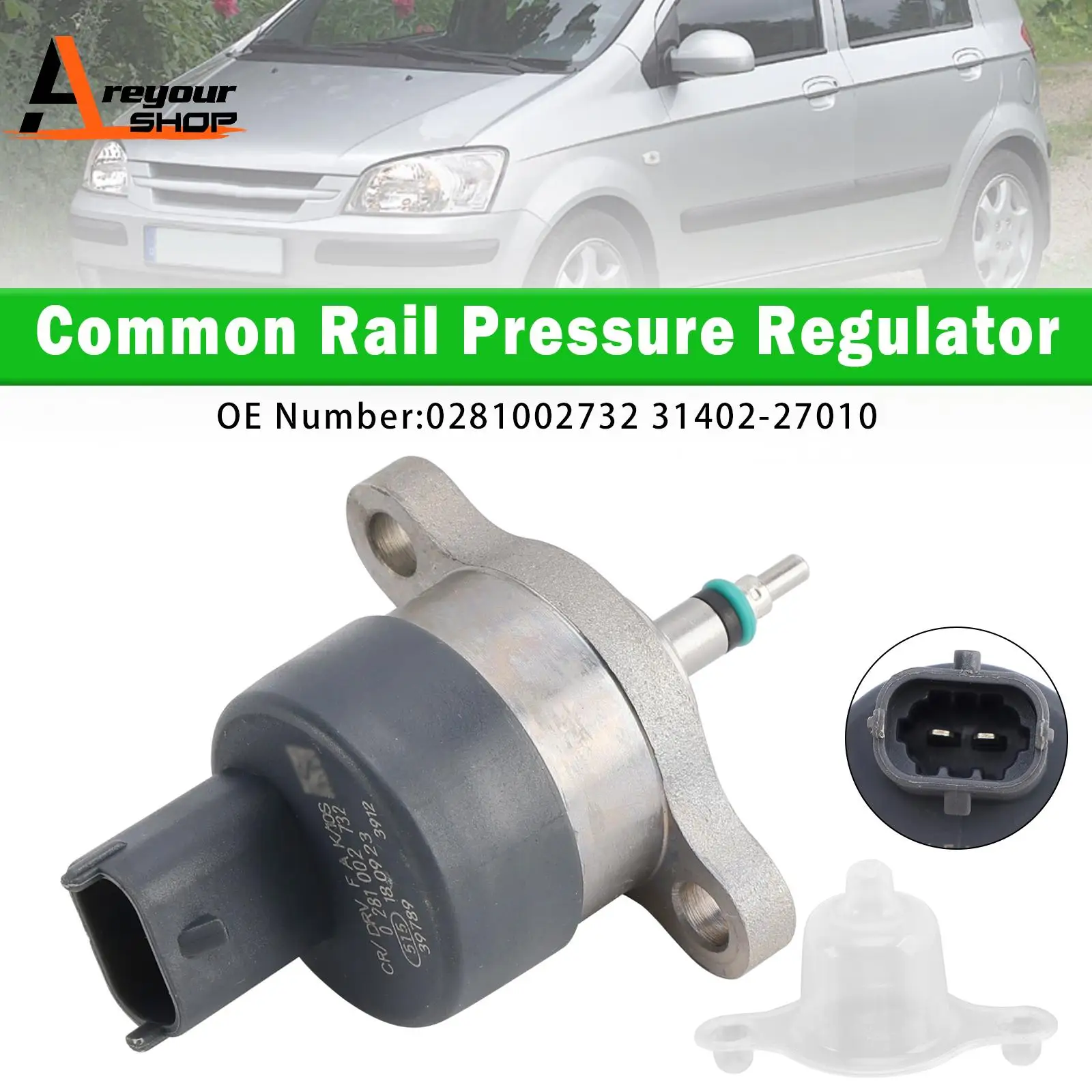 

Регулятор давления топлива Common Rail Areyourshop 0281002732 для Hyundai Santa Fe Kia Sportage 2.0