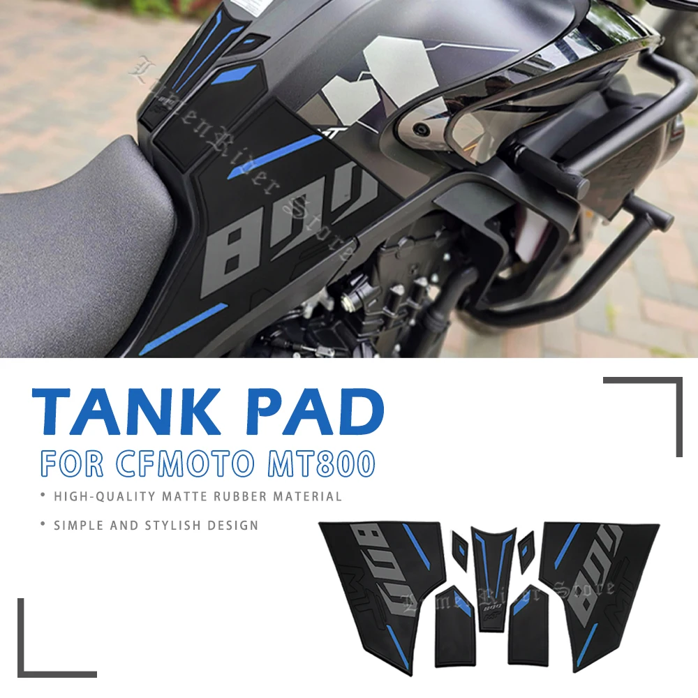 

Motorcycle Accessories Fuel Oil Tank Pad Protector Stickers Gas Knee Grip Mat For CFMOTO CF MOTO 800MT MT800 MT 800 MT CF800MT