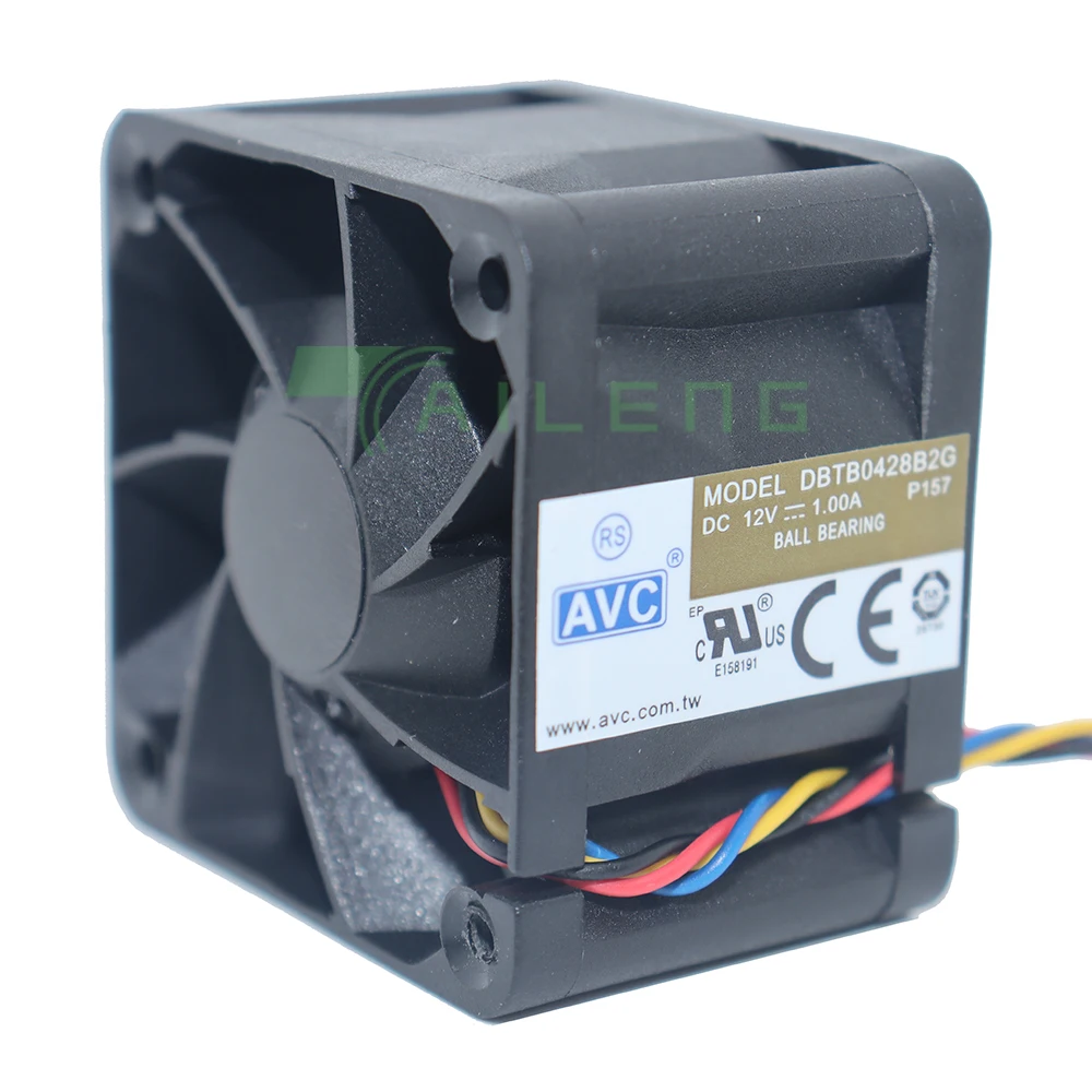 NEUE 40 MM Leistungsstarke Lüfter Für AVC 4028 12 V 1A DBTB0428B2G High Speed Server Fans 40*40*28mm Dual Kugellager 4-draht 4Pin