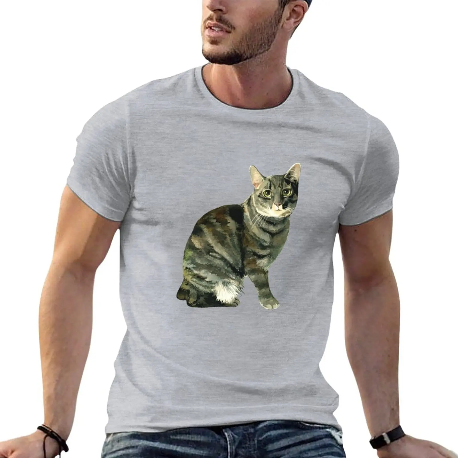 Pablo in the Mirror T-Shirt blanks plain anime t shirts for men cotton